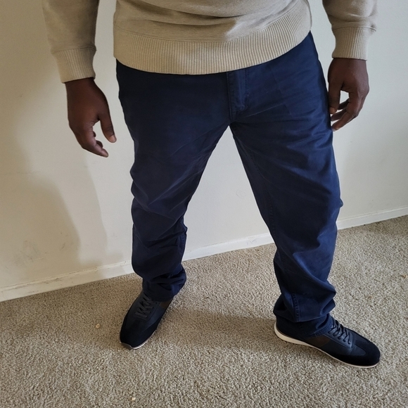 Goodfellow & Co Blue trouser size waist 36 NEW with tag - Picture 2 of 6